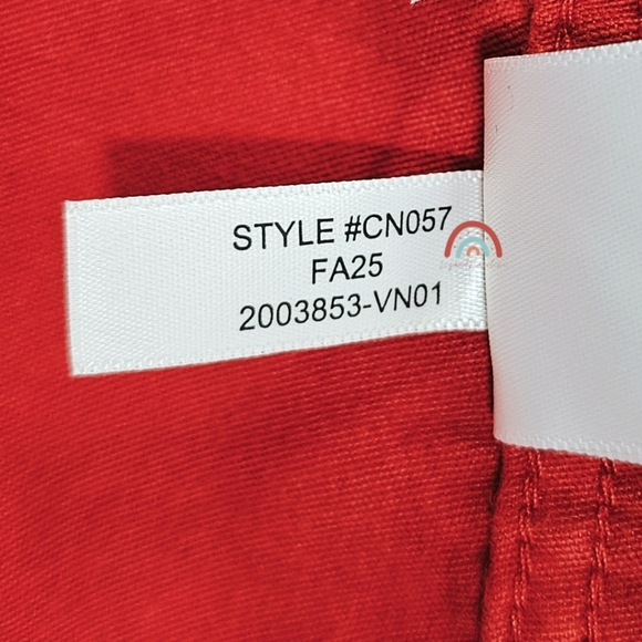 New! J. Crew Broken-in Barn Jacket in Brushed Chino Crisp Scarlet - Picture 14 of 14